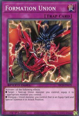 Formation Union - SBCB-EN079 - Common 1st Edition
Speed Duel Battle City Box 1st Edition Singles