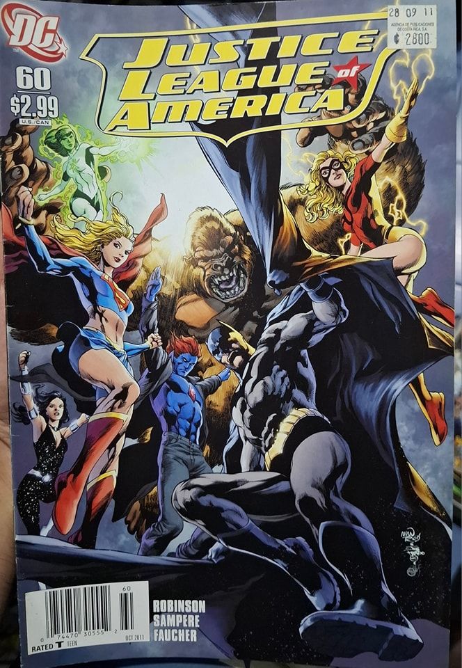 BA20 Justice League of America Issue 60 DC Comics Ingles