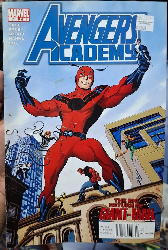 BA20 Avengers Academy Issue 7 Marvel Comics Ingles