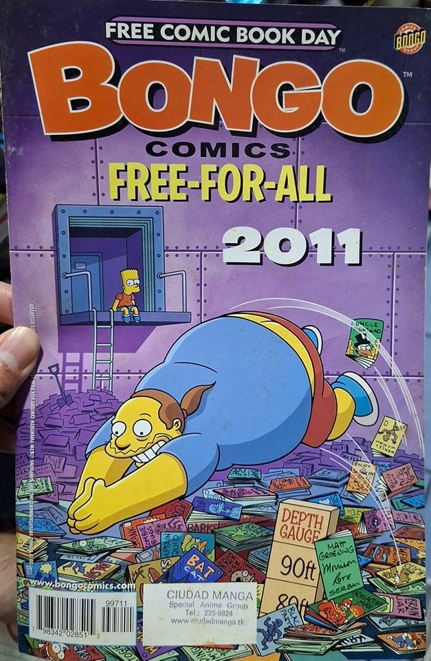BA20 Bongo Comics Free For All 2011 Free Comic Book Day