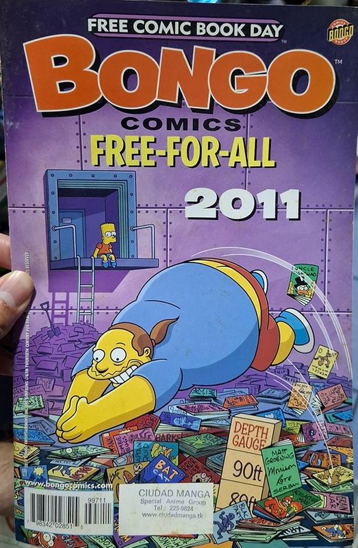 BA20 Bongo Comics Free For All 2011 Free Comic Book Day