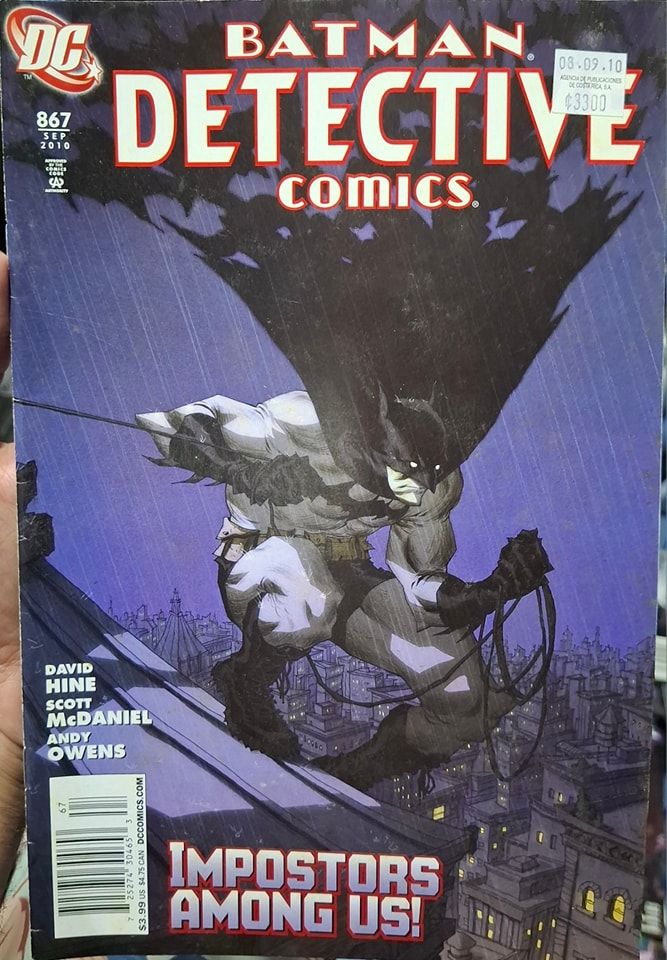BA20 Batman Detective Comics Issue 867 DC Comics Ingles