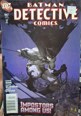 BA20 Batman Detective Comics Issue 867 DC Comics Ingles