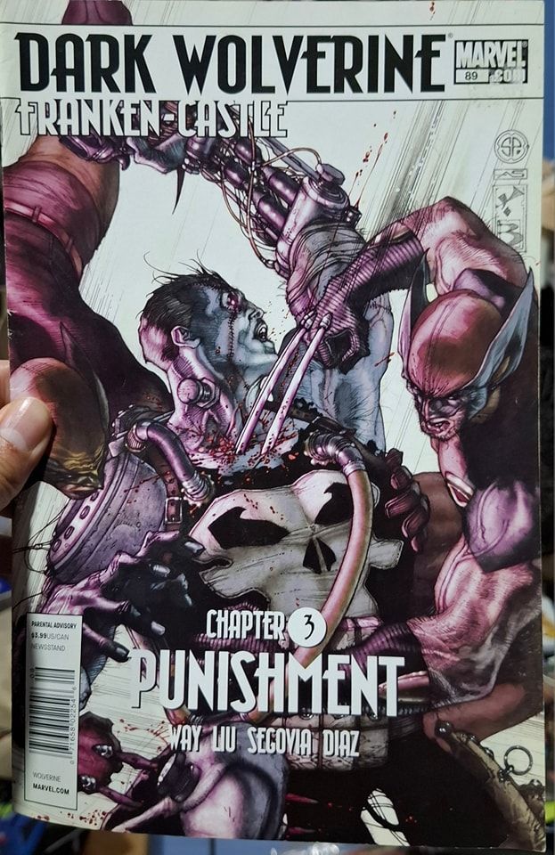 BA20 Dark Wolverine Comic Issue 89 Marvel Comics Ingles