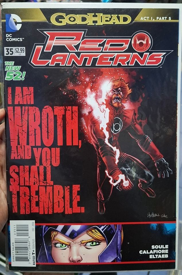 BA20 Red Lanterns Issue 35 DC Comics Ingles