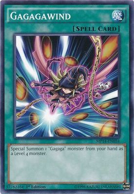 Gagagawind - MP14-EN034 - Common 1st Edition Yu-Gi-Oh! 2014 Mega-Tins Singles