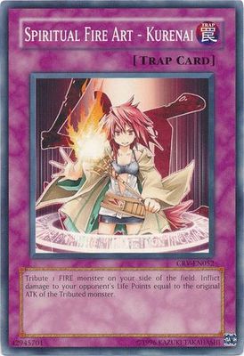 Spiritual Fire Art - Kurenai - CRV-EN052 - Common Unlimited Cybernetic Revolution [CRV] Unlimited Singles