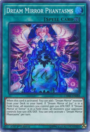 Dream Mirror Phantasms - CHIM-EN088 - Super Rare 1st Edition Chaos Impact 1st Edition Singles (Espanol)