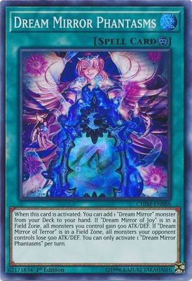 Dream Mirror Phantasms - CHIM-EN088 - Super Rare 1st Edition Chaos Impact 1st Edition Singles