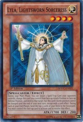 Lyla, Lightsworn Sorceress - SDDC-EN021 - Common 1st Edition Structure Deck: Dragons Collide 1st Edition Singles