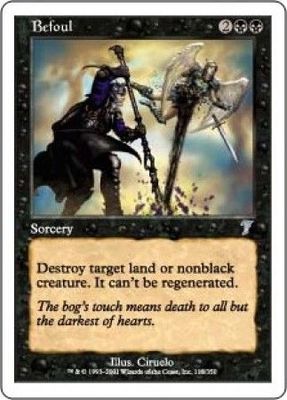 Befoul MTG 7th Edition Singles