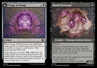 Visage of Dread 0129
The Lost Caverns of Ixalan Singles