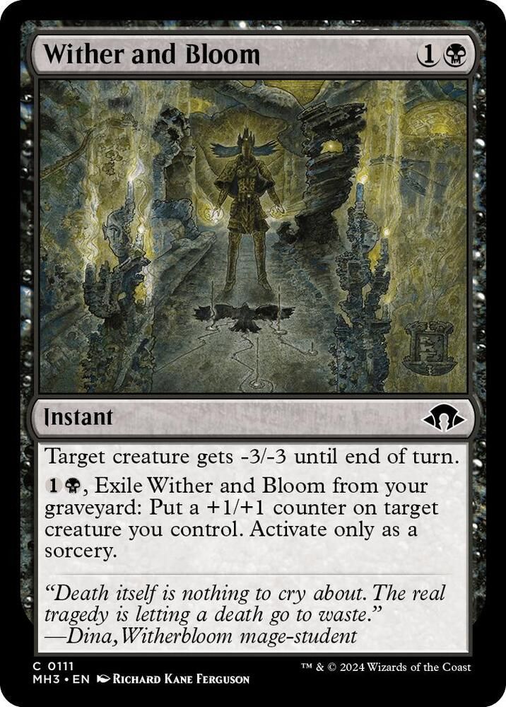 Wither and Bloom - Modern Horizons 3 (MH3) Modern Horizons 3