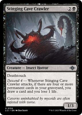 Stinging Cave Crawler - The Lost Caverns of Ixalan (LCI) The Lost Caverns of Ixalan (Español)