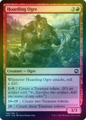 Hoarding Ogre 146/281 - Foil
Adventures in the Forgotten Realms Foil Singles