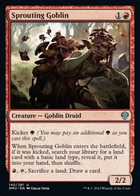 Sprouting Goblin 145/281 Dominaria United Singles