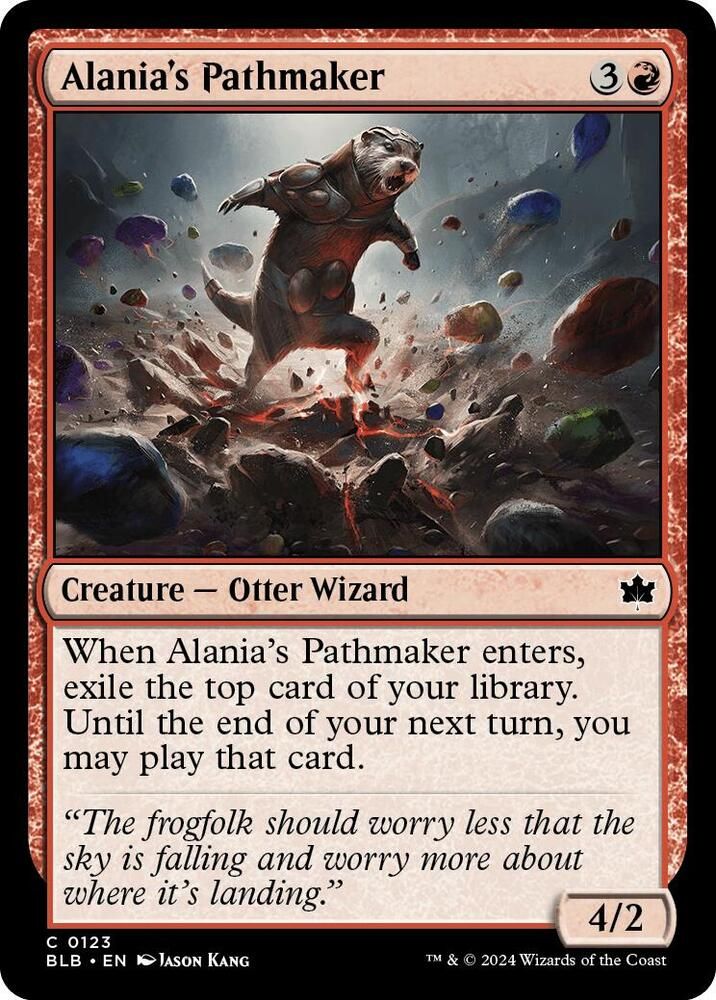 Alania&#39;s Pathmaker - Bloomburrow (BLB) Bloomburrow