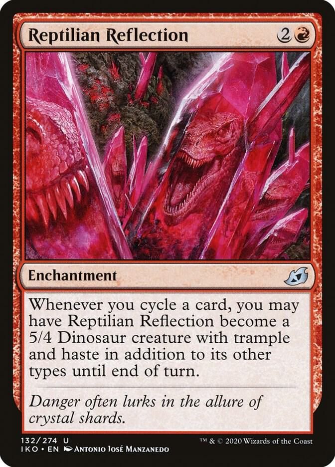 Reptilian Reflection 132/274 - Ikoria: Lair of Behemoths (IKO) (Español)