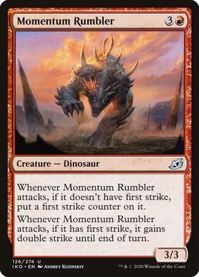 Momentum Rumbler 126/274 - Ikoria: Lair of Behemoths (IKO) (Español)