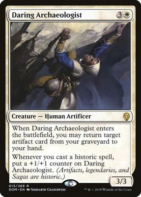 Daring Archaeologist - Dominaria (DOM)
Dominaria
