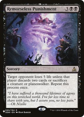 Remorseless Punishment - The List Reprints (LIST)
The List Reprints