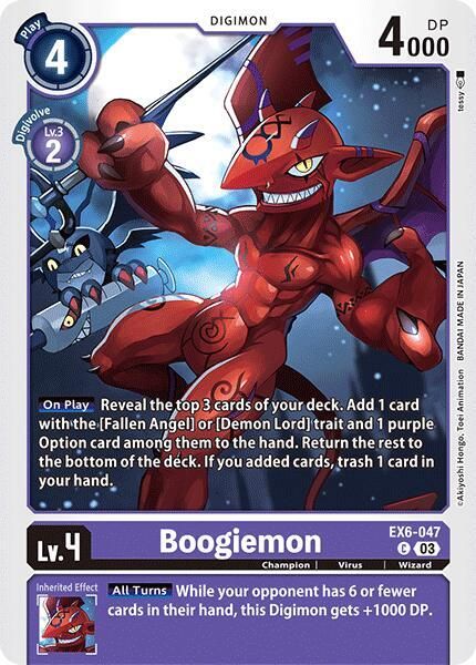 Boogiemon - Infernal Ascension (EX06) Infernal Ascension