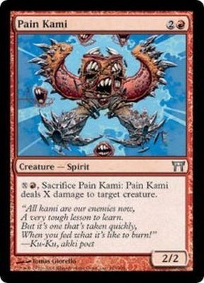 Pain Kami 183/306 Champions of Kamigawa Singles
