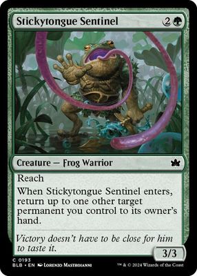 Stickytongue Sentinel - Bloomburrow (BLB) Bloomburrow