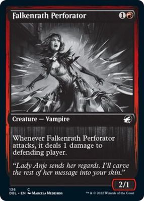Falkenrath Perforator 136
Innistrad: Double Feature Singles
