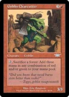 Goblin Clearcutter Legions Singles