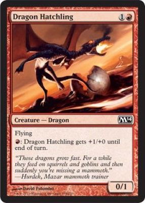 Dragon Hatchling
Magic 2014 (M14) Singles