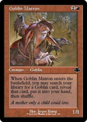 Goblin Matron 323 - Retro Frame Dominaria Remastered Collector Booster Singles