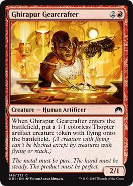 Ghirapur Gearcrafter 149/272 - Magic Origins Singles
