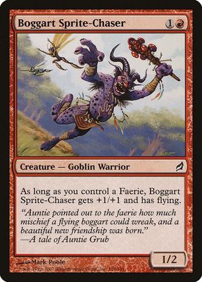 Boggart Sprite-Chaser - Lorwyn (LRW)
Lorwyn