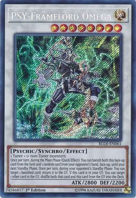 SJ PSY-Framelord Omega - BLLR-EN061 - Secret Rare 1st Edition
Battles of Legend: Light&#39;s Revenge Singles