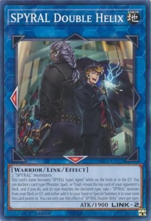 SPYRAL Double Helix - BLC1-EN163 - Common 1st Edition
Battles of Legend: Chapter 1 1st Edition Singles (Espanol)