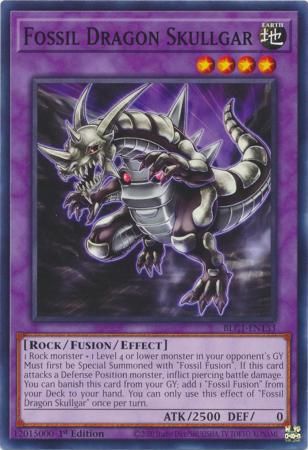 Fossil Dragon Skullgar - BLC1-EN133 - Common 1st Edition
Battles of Legend: Chapter 1 1st Edition Singles (Espanol)