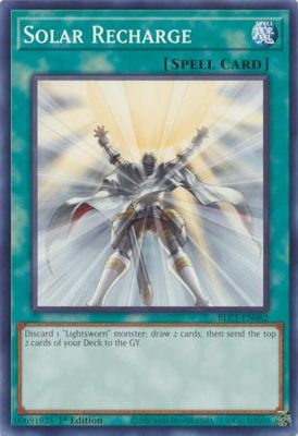 Solar Recharge - BLC1-EN062 - Common 1st Edition Battles of Legend: Chapter 1 1st Edition Singles