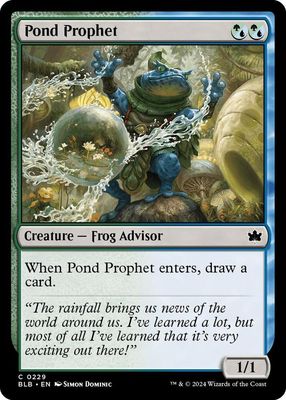 Pond Prophet - Bloomburrow (BLB) Bloomburrow
