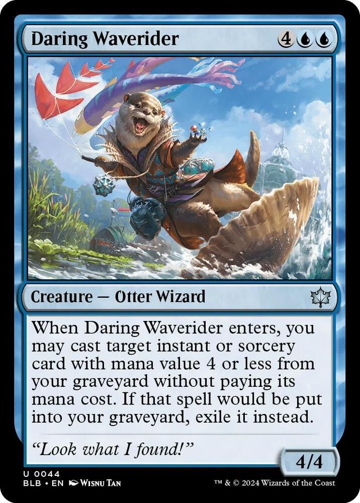 Daring Waverider - Bloomburrow (BLB)
Bloomburrow(Español)