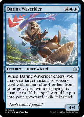 Daring Waverider - Bloomburrow (BLB)
Bloomburrow(Español)