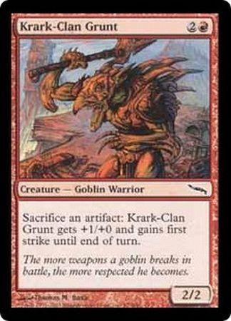 Krark-Clan Grunt Mirrodin Singles