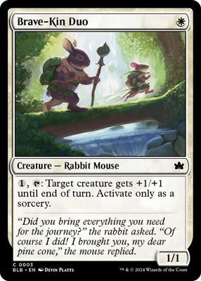 Brave-Kin Duo - Bloomburrow (BLB) Bloomburrow