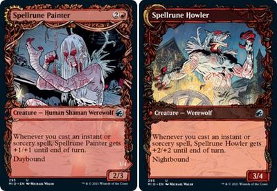 Spellrune Painter | Spellrune Howler 295 - Showcase Equinox Innistrad: Midnight Hunt Collector Booster Singles