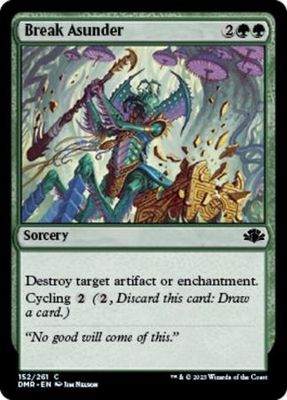 Break Asunder 152/261
Dominaria Remastered Singles
