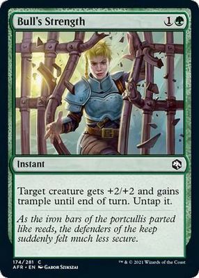 Bull&#39;s Strength 174/281 - Adventures in the Forgotten Realms Singles (Español)