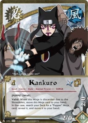 GA Kankuro - N-1253 - Common Naruto: Weapons of War