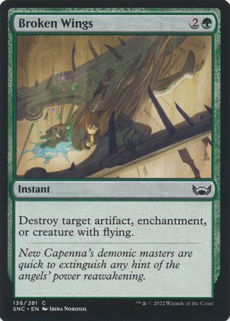 Broken Wings 136/281 - Streets of New Capenna Singles (Español)