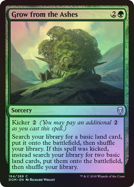 Grow from the Ashes 164/269 - Foil
Dominaria Foil Singles (Español)