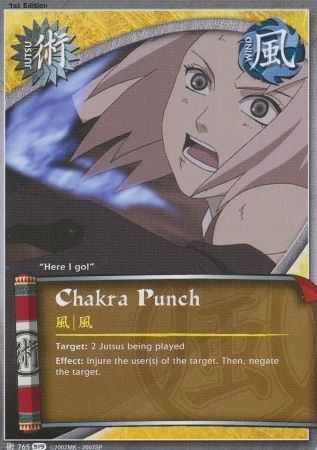 Chakra Punch - 765 - Common
Naruto: Path of Pain Foil